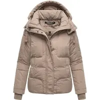 NAVAHOO Winterjas 'Zauberlicht 14' taupe