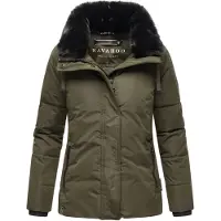 NAVAHOO Winterjas 'Frostii XIV' donkergroen