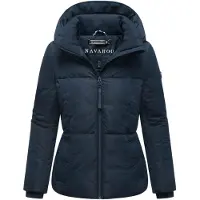 NAVAHOO Winterjas 'Flüsterfee 14' navy