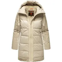 NAVAHOO Winterjas 'Samtkätzchen' beige