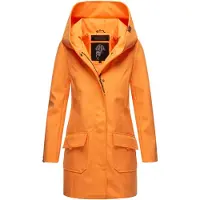 MARIKOO dames softshelljas – Mayleen, waterafstotend met capuchon