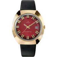 Timex Q Reissue Heren Horloge Zwart TW2V25400