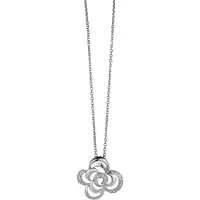 Orphelia Dames 925 Sterling Zilveren Ketting met Hanger - Zilver ZH-4864