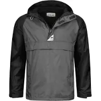 Arctic Seven regenjas voor heren – donker grijs-zwart