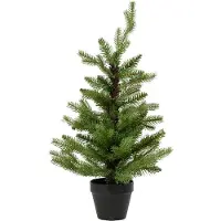Everlands Allison mini boom d60h90 cm groen kerst