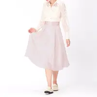 Smart & Joy Uitlopende organza en satijnrok
