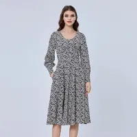 S&J Weekends Midi Tea -jurk met Liberty Print