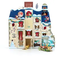 Vilac - Advent Calendar - Advent House with 24 Rooms - 35 x 35 x 8 cm