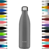 FLASKE Stone - RVS Drinkfles van 750ML- Geschikt als waterfles, thermosfles en thermoskan