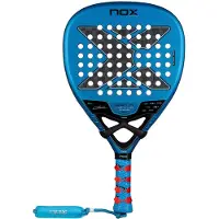 NOX Ea10 Ventus Attack 12k Xtrem 2026 By Edu Alonso Padel Racket Blauw 360-375 gr