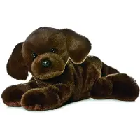 Aurora Knuffel Mini Flopsie Lil Labrador bruin 20.5 cm