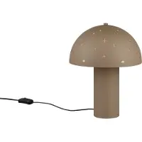 RL LIVE YOUR LIGHT REALITY SETA - Tafellamp - Taupe - excl. 1x E14 28W - Snoerschakelaar