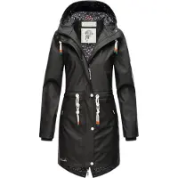 NAVAHOO Functionele jas 'Tropical Storm' zwart