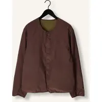 Forét Heren Jassen Bean Reversible Jacket - Bruin - Maat M