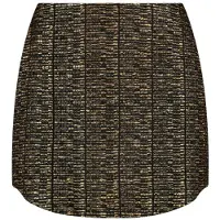 Studio Amaya Eliza Skirt Black Size: M | Mini Skirts Outlet | Dames | Zwart