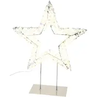 Gehlmann Verlichte Ster Staand Zilver 480 LED