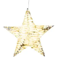 Gehlmann Verlichte Ster Hangend Goud 300 LED
