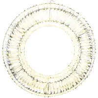 Gehlmann Verlichte Kerstkrans Zilver 720 LED