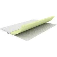 Rem-Sen Topper Visco 90x190 cm - 6 cm dik, traagschuim, comfortabel, anti-decubitus