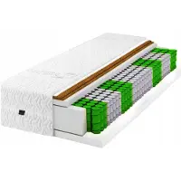 Materazzi Pocketvering matras 80x200 cm met dubbele kokoslaag - H5/H3