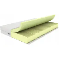 Rem-Sen Materac SMART H4 150x200 cm - 21 cm dik, Visco/Memo, 30kg/m³