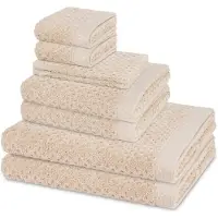 Ross Sonstiges 2 X washandjes 2 X gasten- 2 X douche- 2 X handdoek - in set 8 pack Harmony