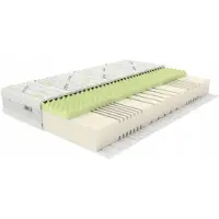 Rem-Sen Luxe traagschuim matras 90x190x25cm H3 met 7 comfortzones