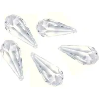 Party Deco Kristallen IJspegels Hanger - Set van 5 - Feestelijke Decoratie