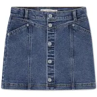Levi's Levi´s  Kids Button Front Rok Blauw 14 Years Meisje
