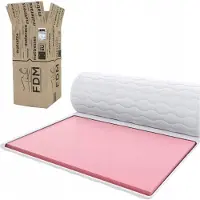 FDM Nakładka na materac VISCO MAX 140x200 cm - komfortowy topper 8 cm