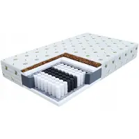 FDM BLISS 140x200 pocketvering matras met kokos en Aloë Vera