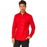 Opposuits Blouse Icons Christmas red | Maat 39-40