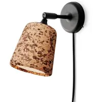 New Works Materiaal wandlamp Mixed cork