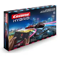Carrera HYBRID Racebaan - AI Gaming - Devil Drivers - Porsche 911 GT3 R in Black Devil & Red Devil - Besturing via app - Elektrische Autobaan - Bestuurbare auto- 6,09m - 1:50