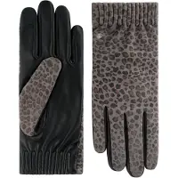 Roeckl Vingerhandschoenen 'SERENGETI TOUCH' grijs / lichtgrijs / zwart