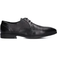 Stefano lauran Heren Geklede Schoenen 84708 - Zwart - Maat 48
