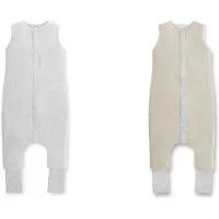 Sleepee Sleeping Bag With Reversible Feet Jersey Cotton Grijs S Kinderen