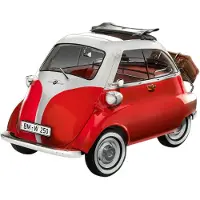 Revell Modelbouwpakket Auto - 07735 BMW Isetta 250 - 70th Anniversary Exclusive Edition - Auto Plastic - 1:16 - Modelbouw