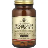 Solgar - Glucosamine MSM-complex zonder schaaldieren (120 capsules)