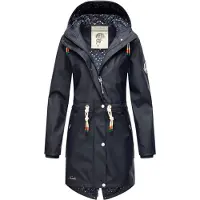 NAVAHOO Functionele jas 'Tropical Storm' navy