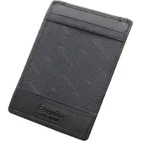 Esquire Harry Portemonnee leer 9 cm logo schwarz