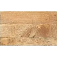 vidaXL Tafelblad rechthoekig 60x20x2,5 cm massief mangohout