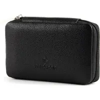 Windrose Beluga Juwelenkistje Leer 13 cm zwart