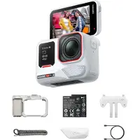 Insta360 Ace Pro 2 (Arctic White) Xplorer Bundle (Moonlight Silver)