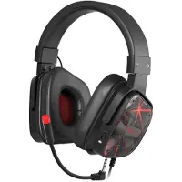 Natec Genesis Argon 570 - Micro-casque - circum-aural - filaire - jack 3,5mm