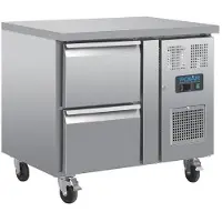 Polar Gekoelde werkbank | 2 lades | 124L