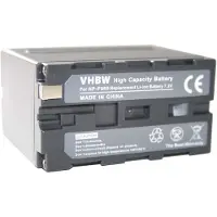 VHBW Camera accu compatibel met Sony NP-F930, NP-F950, NP-F960 en NP-F970 - 6000 mAh