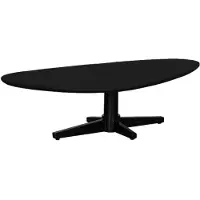 Label51 Salontafel Rosie - Zwart - Mangohout - 140 cm