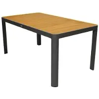 Qopps Tuintafel Mikos - Teak - Rechthoek - 160 cm -