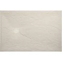 Wiesbaden Stonea Douchebak 90x140cm Composiet - Beige - Composietsteen - Douche, Douchebakken - 8721214108925